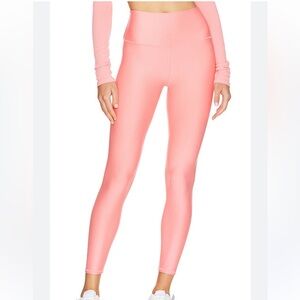 Alo 7/8 Airlift High Waist Leggings, Strawberry Lemonade, Medium